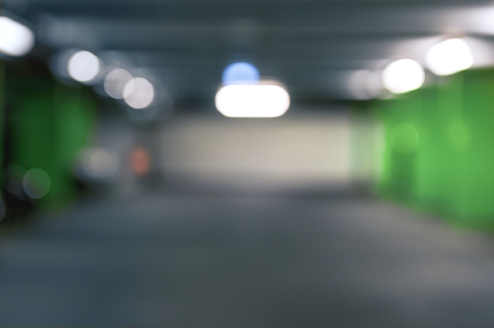 Parking garage entrance