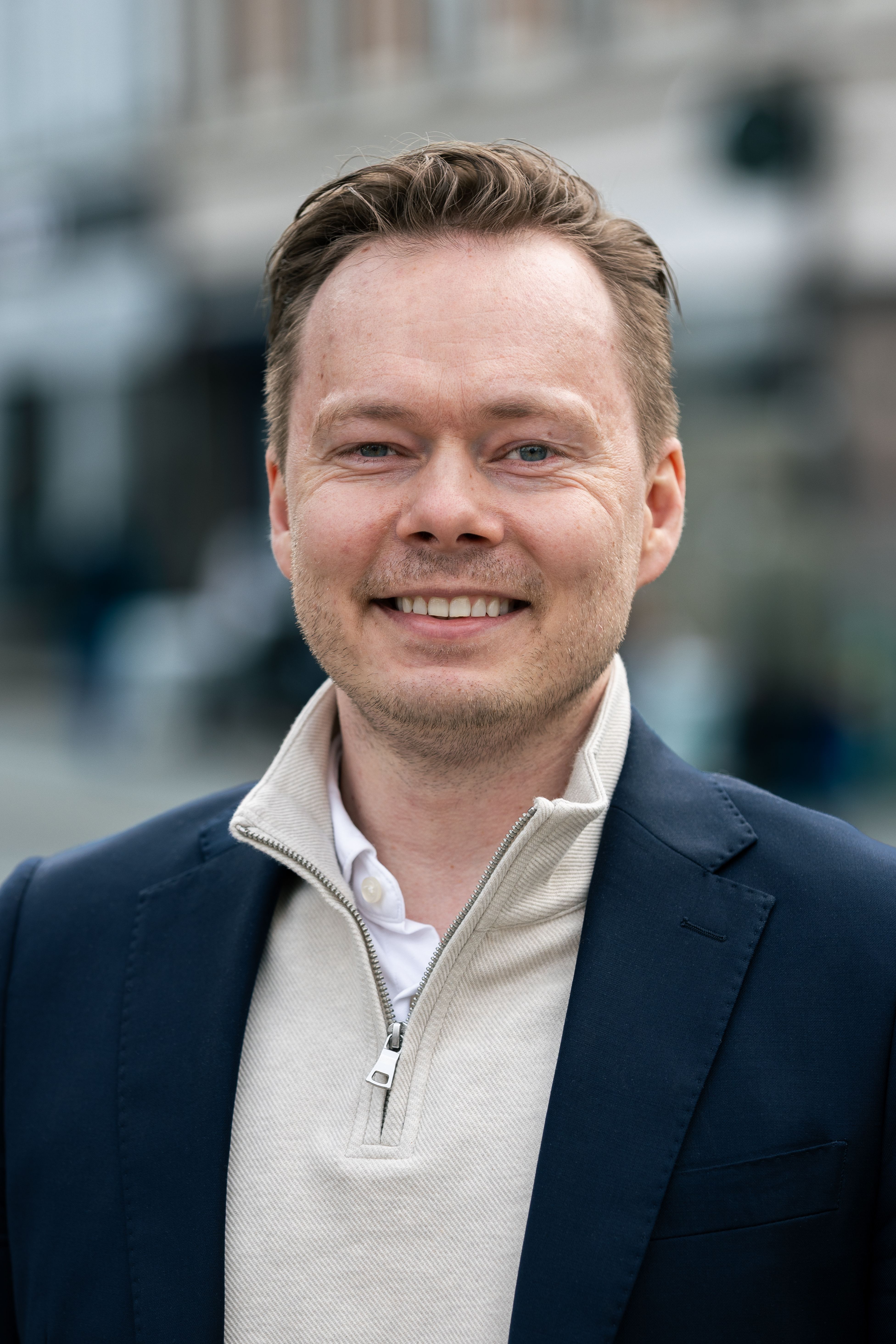 Finn-Magnus Holden, kommersiell direktør i Parqio.