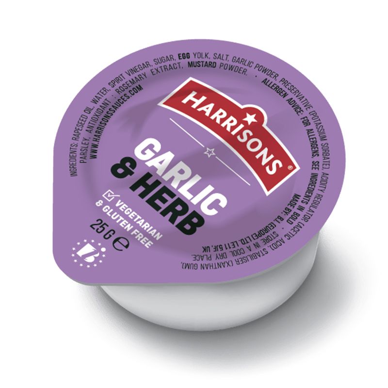 Harrisons Garlic & Herb Sauce Pot 100x25