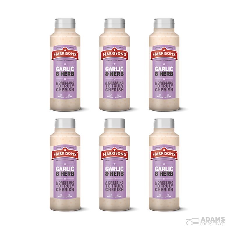 Harrisons Garlic & Herb Sauce 6x1