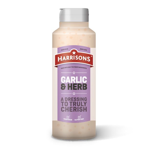 Harrisons Garlic & Herb Sauce 6x1