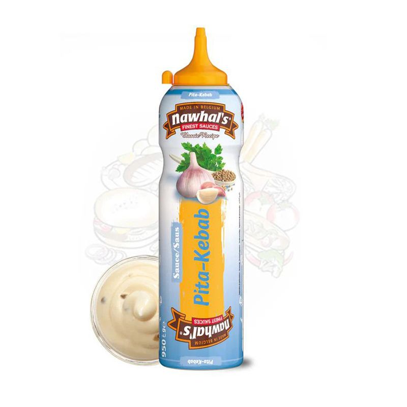Nawhal's Pita Kebab Garlic Sauce 12x950