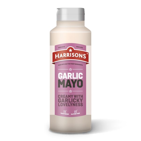 Harrisons Garlic Mayonnaise 6x1
