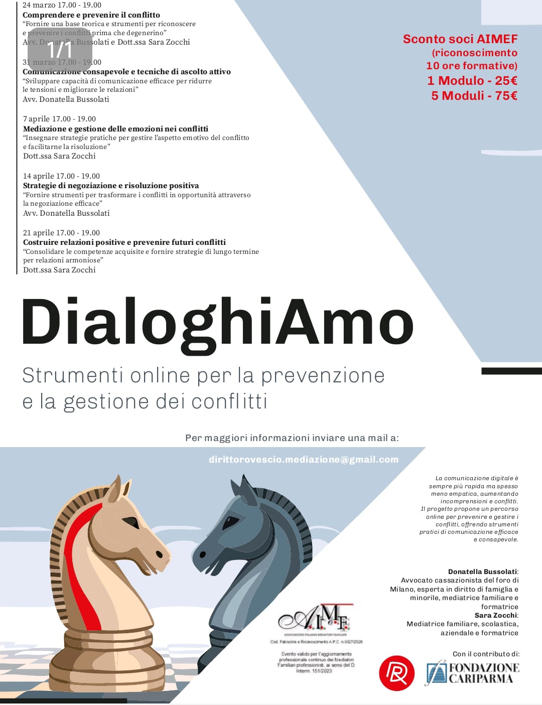 2. Workshop: Comunicazione Consapevole e Tecniche di Ascolto Attivo. 