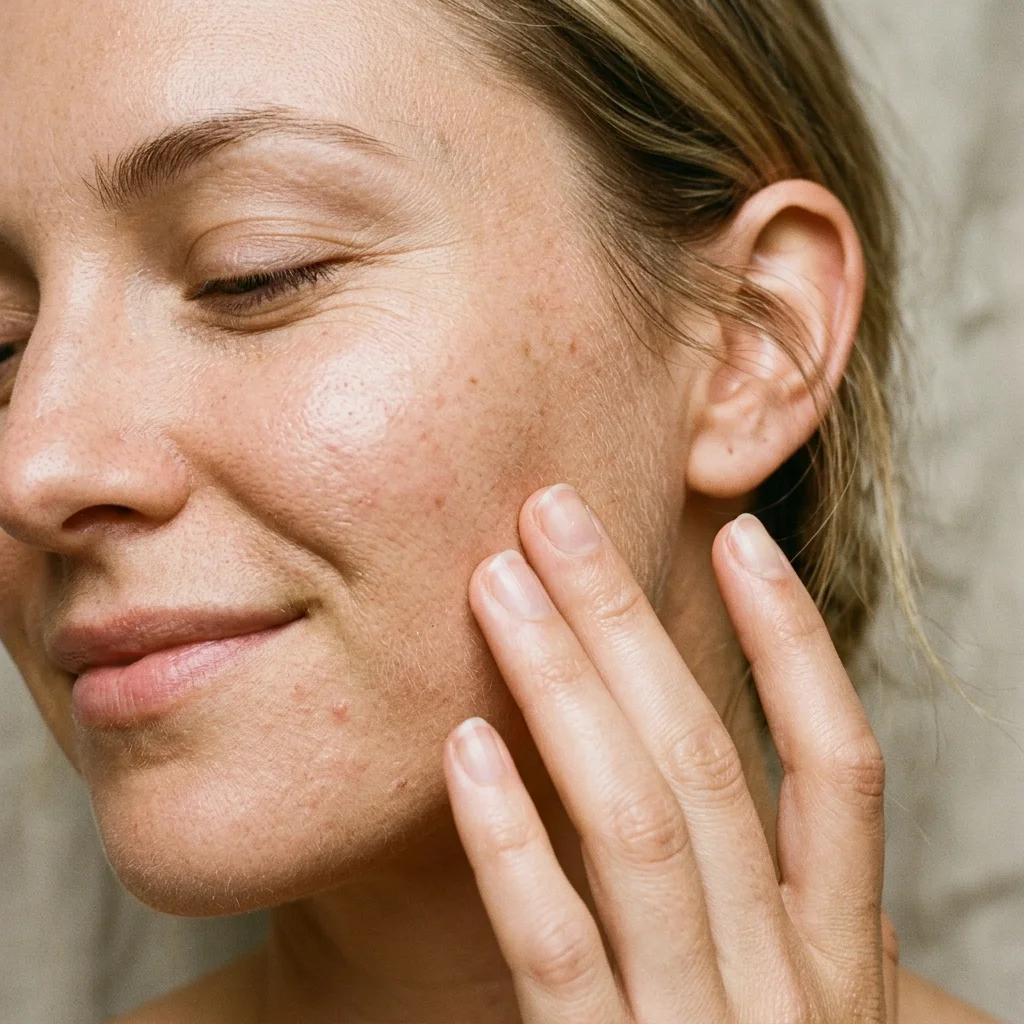 Slow beauty ritual with warm oils at ZenAura