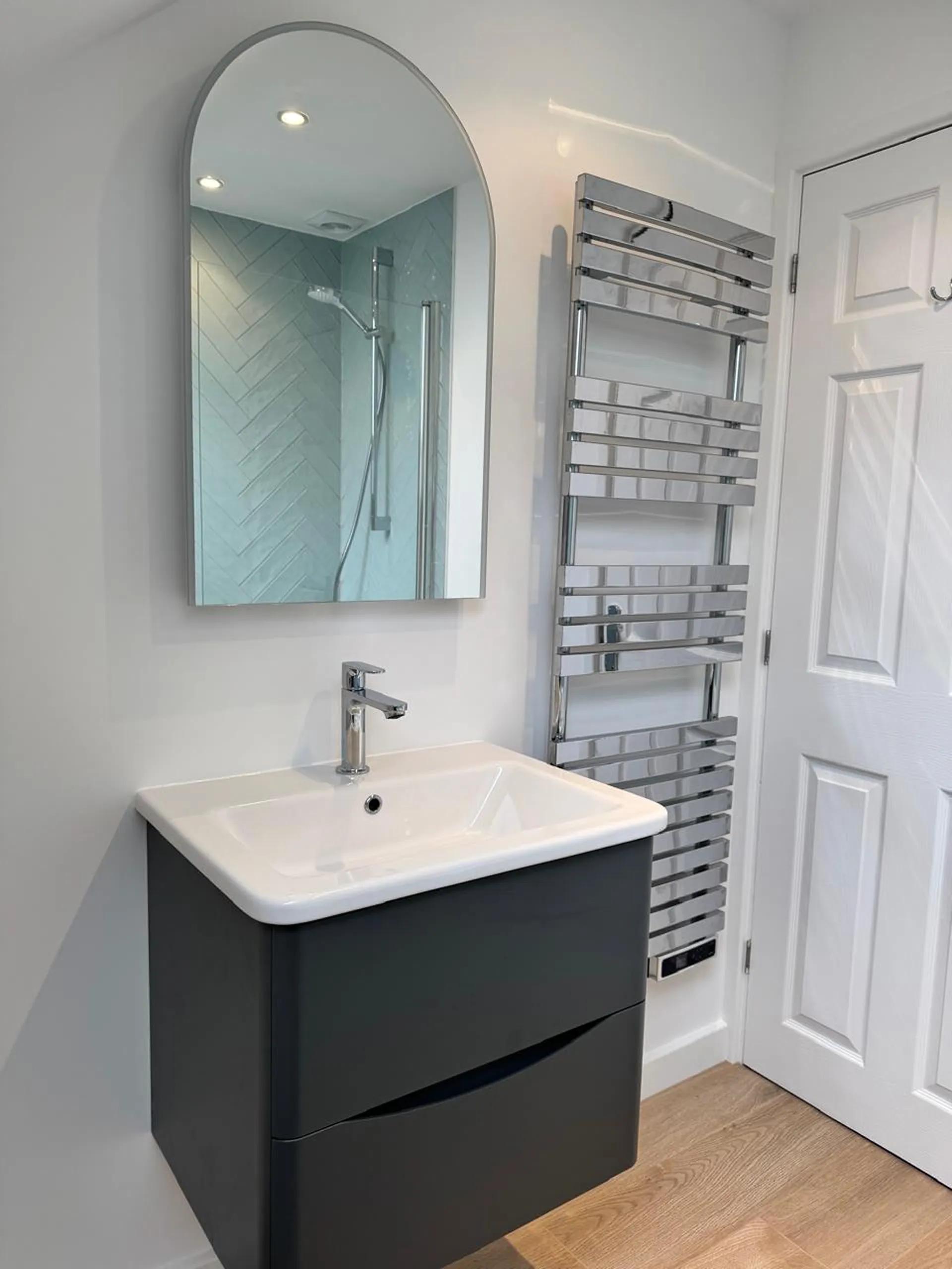 Bathroom finish