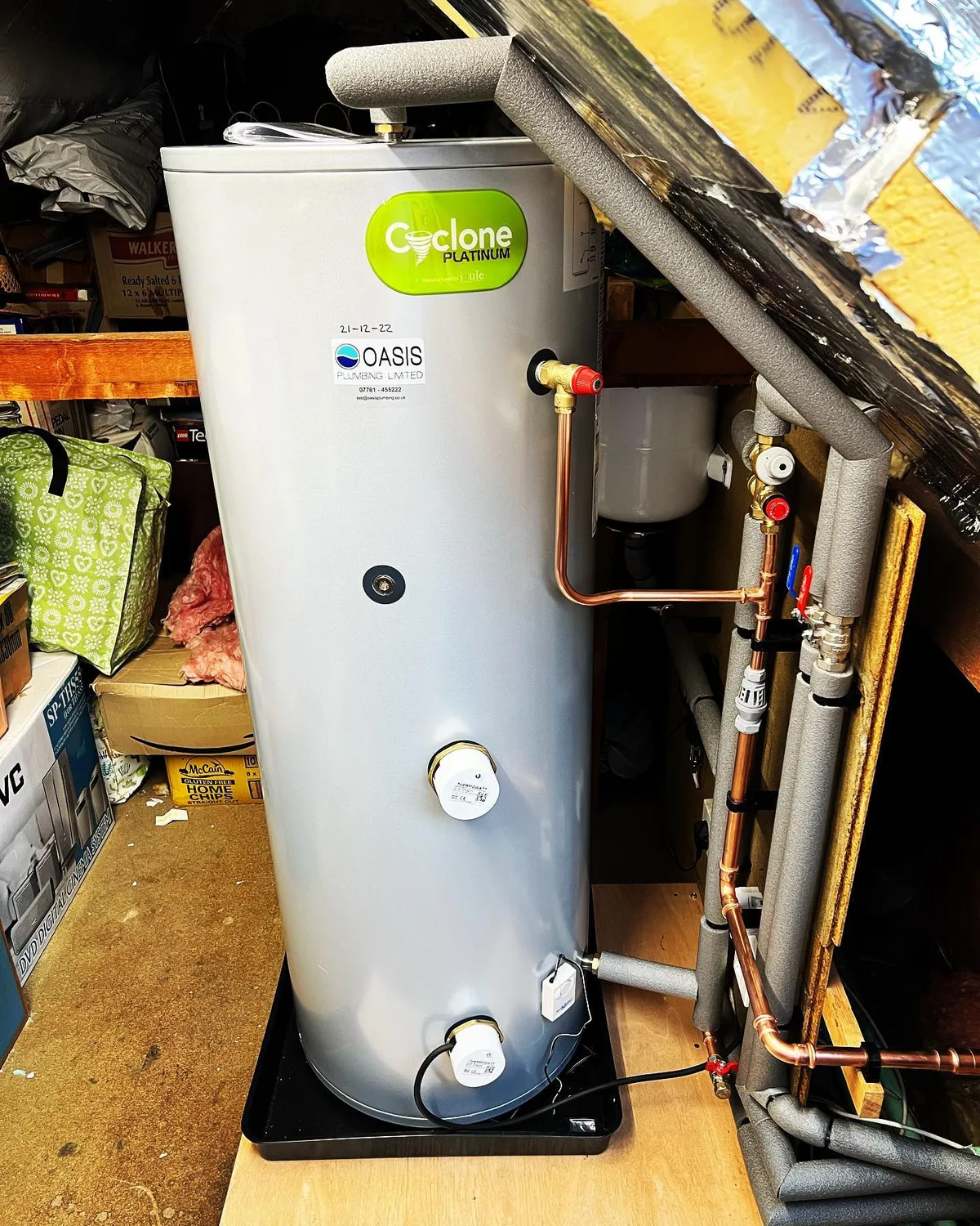 Boiler fitting