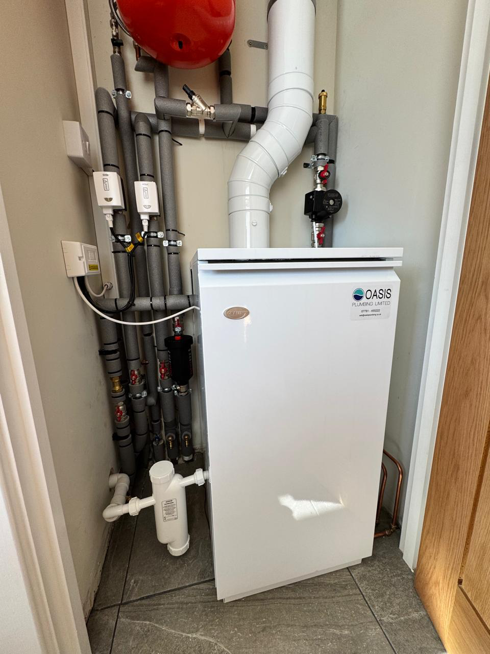 Plumbing boiler