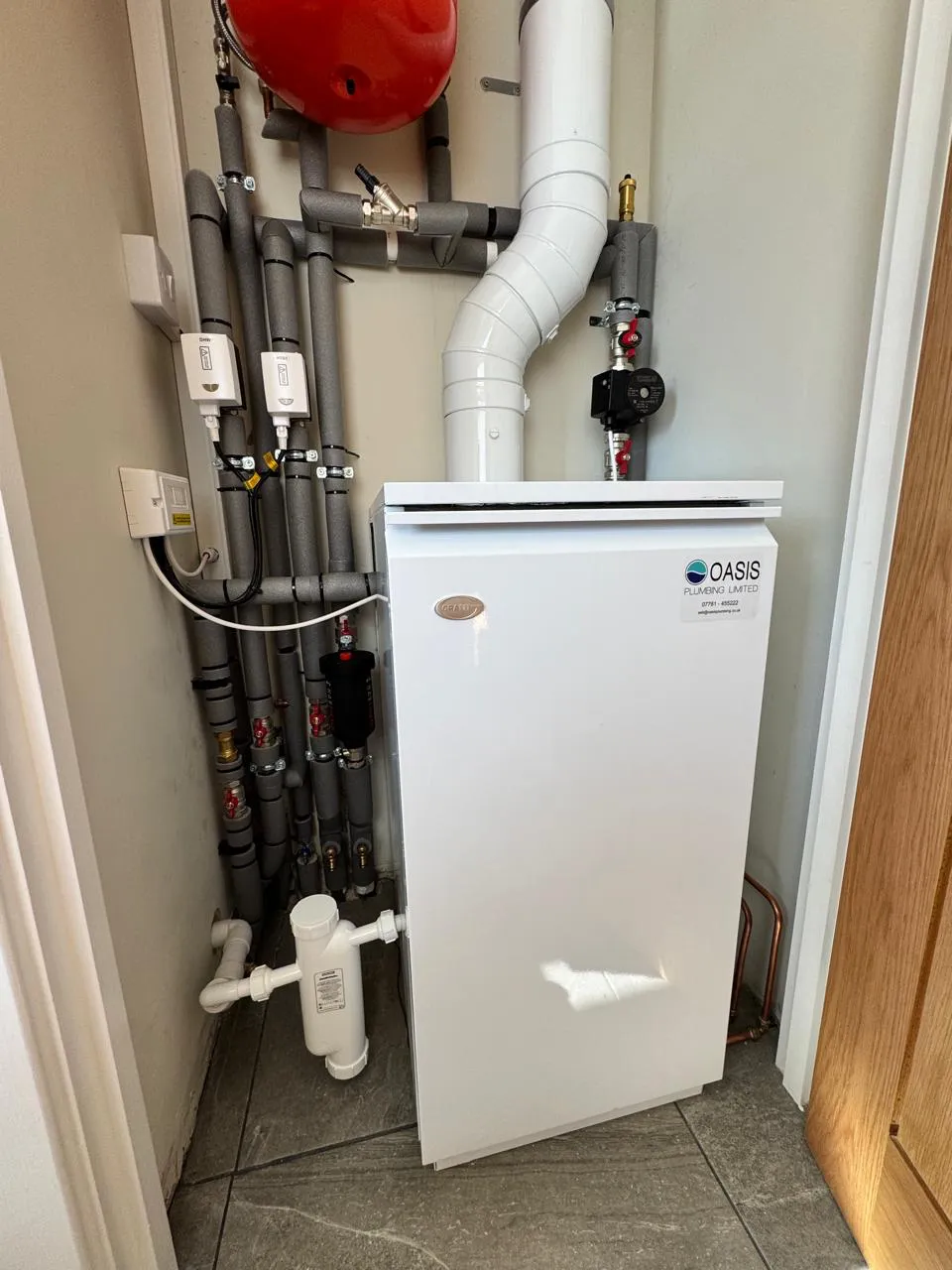 Plumbing boiler