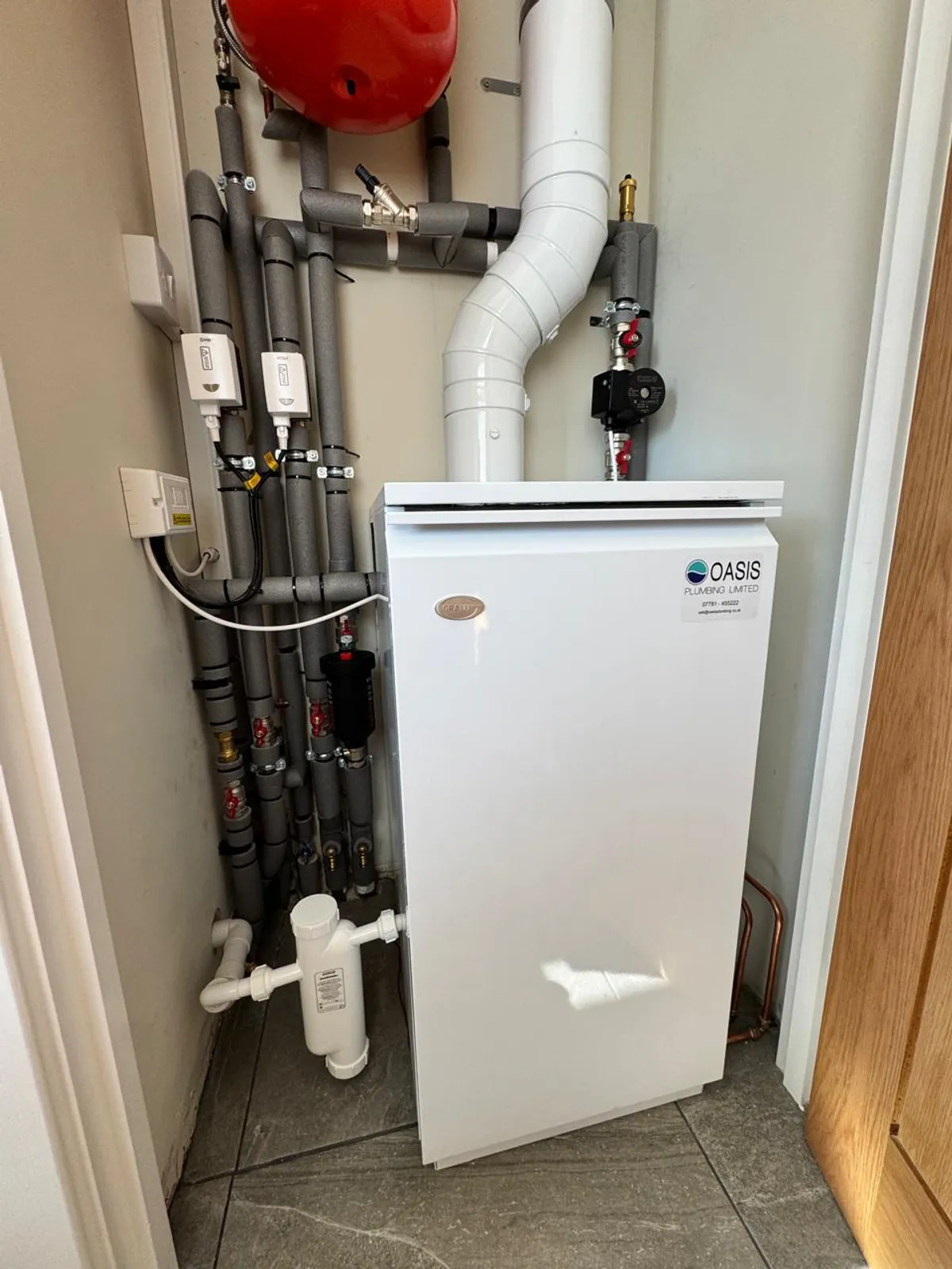 Plumbing boiler
