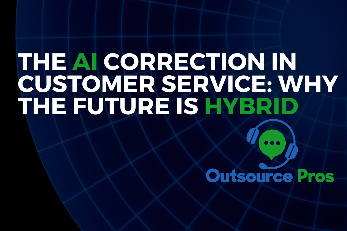 The AI Correction in Customer Service: Why the Future Is Hybrid