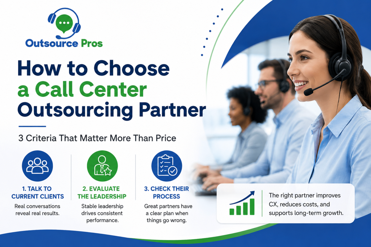 How to Choose a Call Center Outsourcing Partner