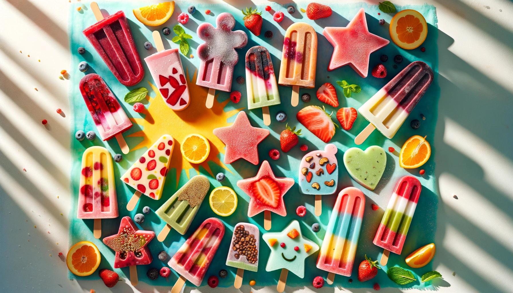 Zelf waterijsjes maken