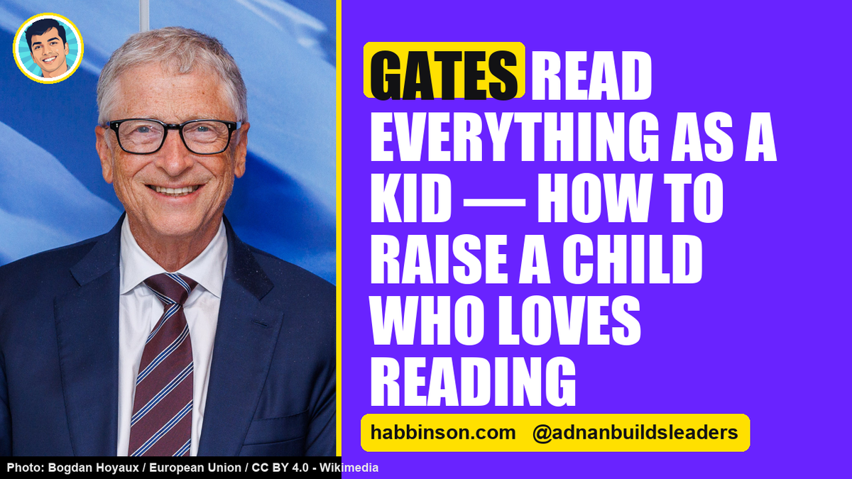 Child who loves reading — Habbinson