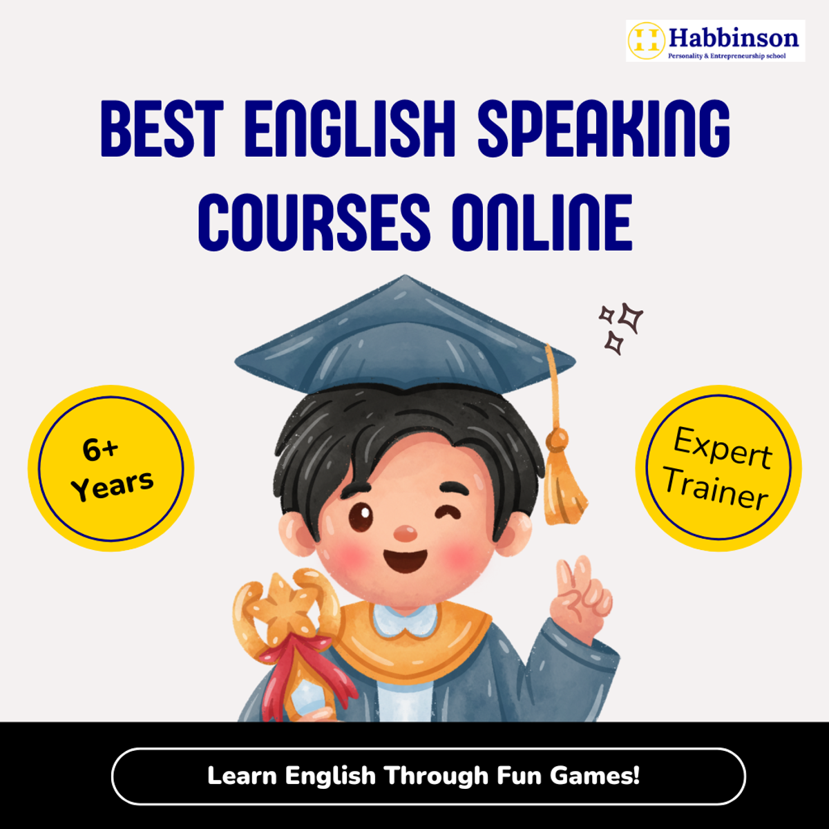 English speaking courses for kids — Habbinson