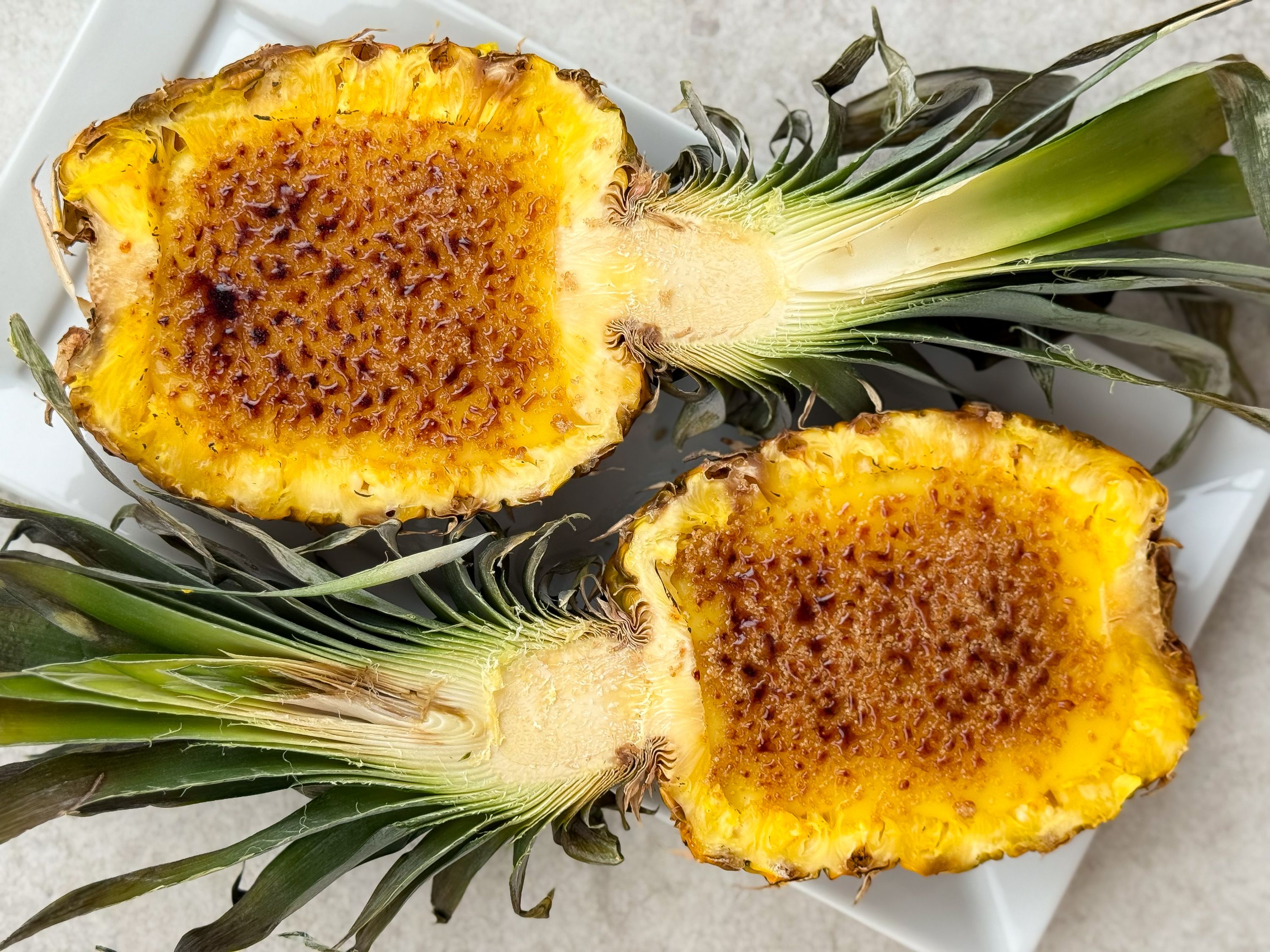 Pineapple Crème Brûlée