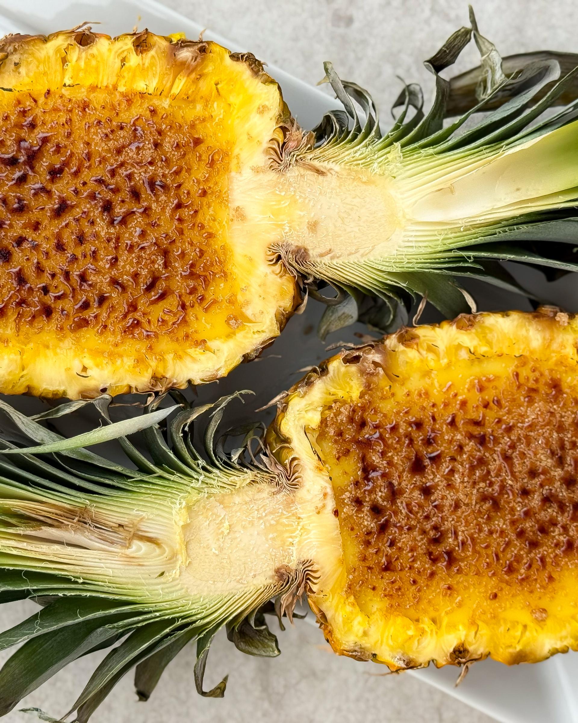 Pineapple Crème Brûlée