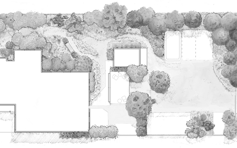 Image of a landscape plan