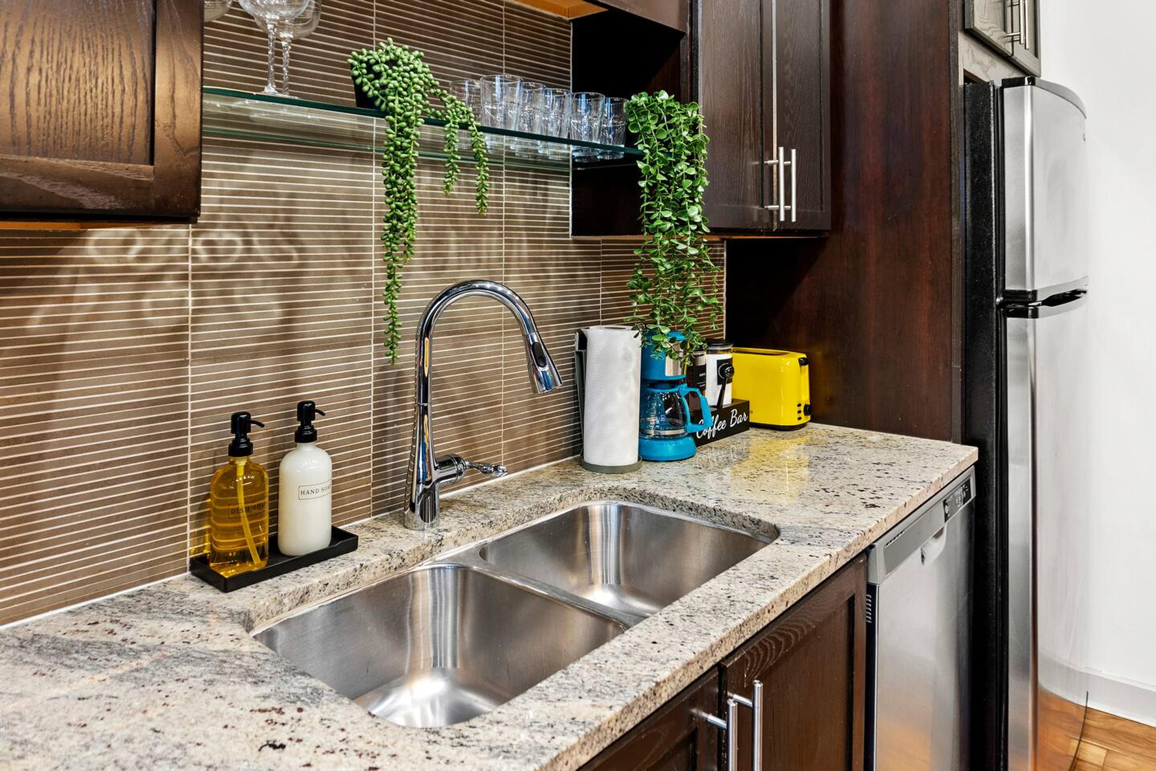 Sink from kitchen