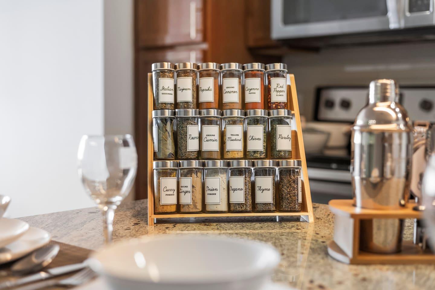 Spice rack!
