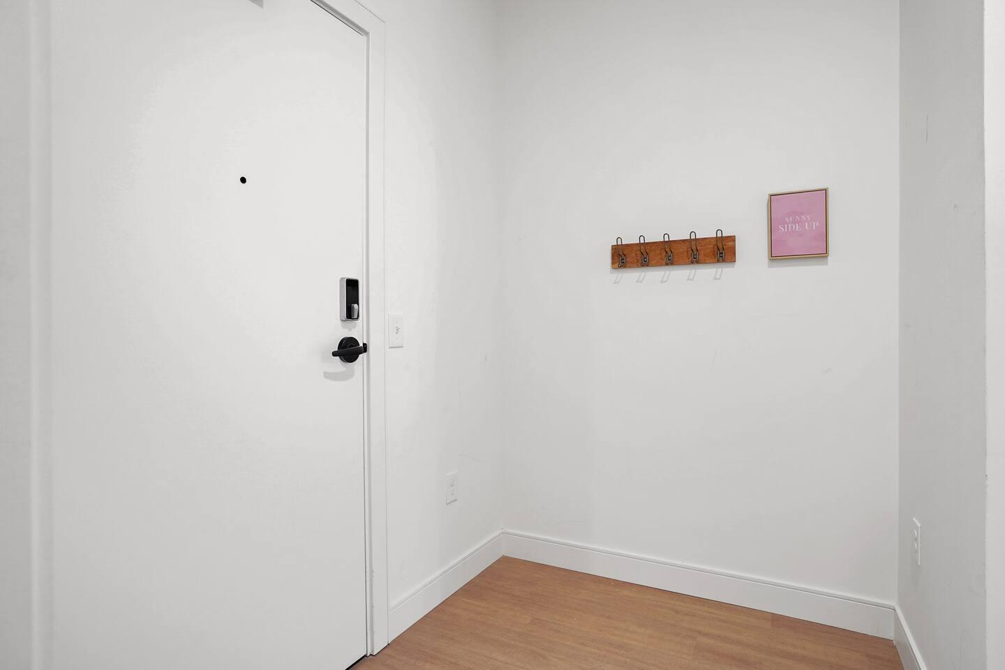 Entrance and coat hanger