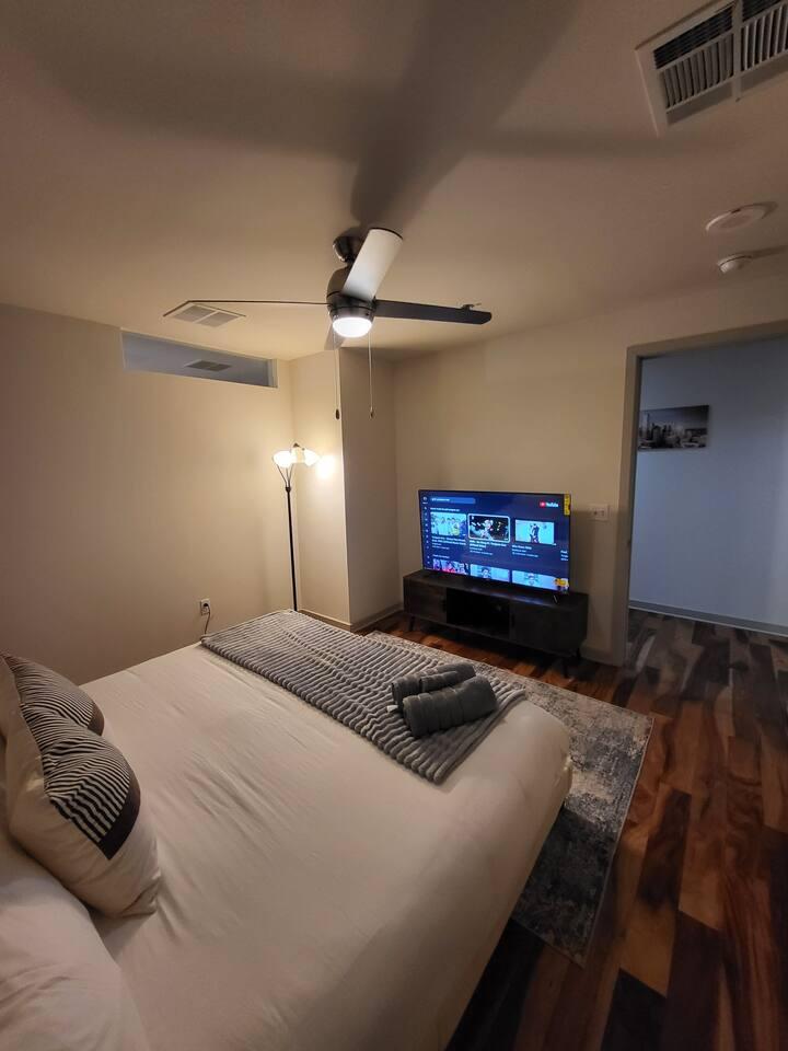Bedroom from another angle.