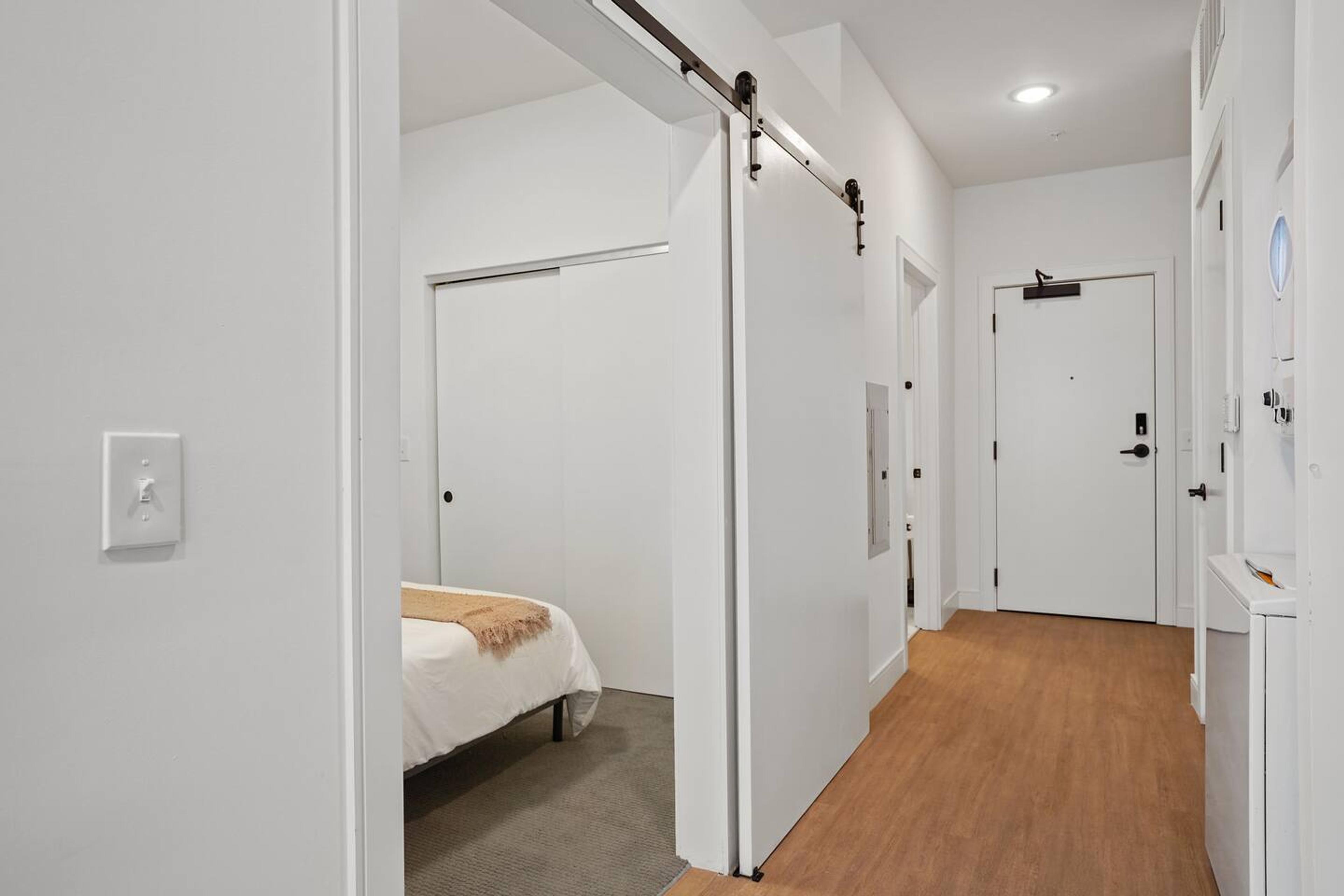 Hall way : Entrance to bedroom.