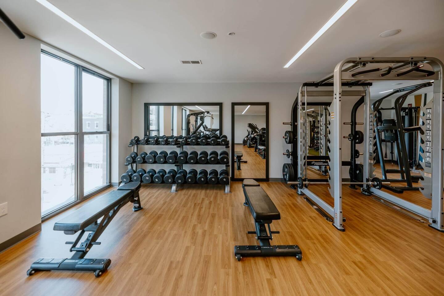 Common area: Gym
