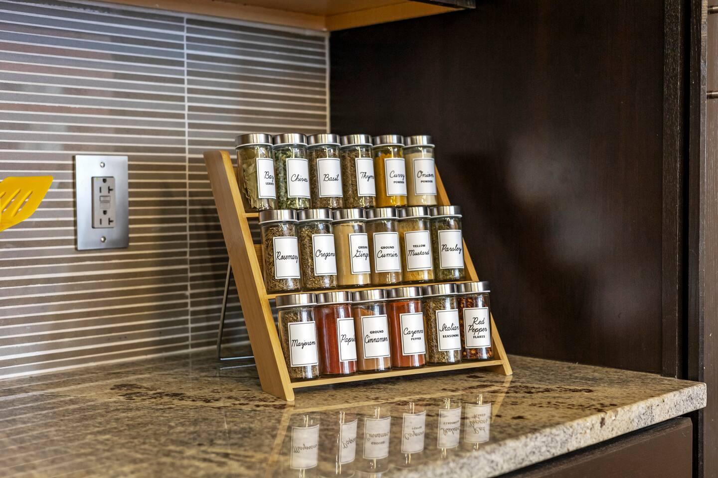 Spice rack!
