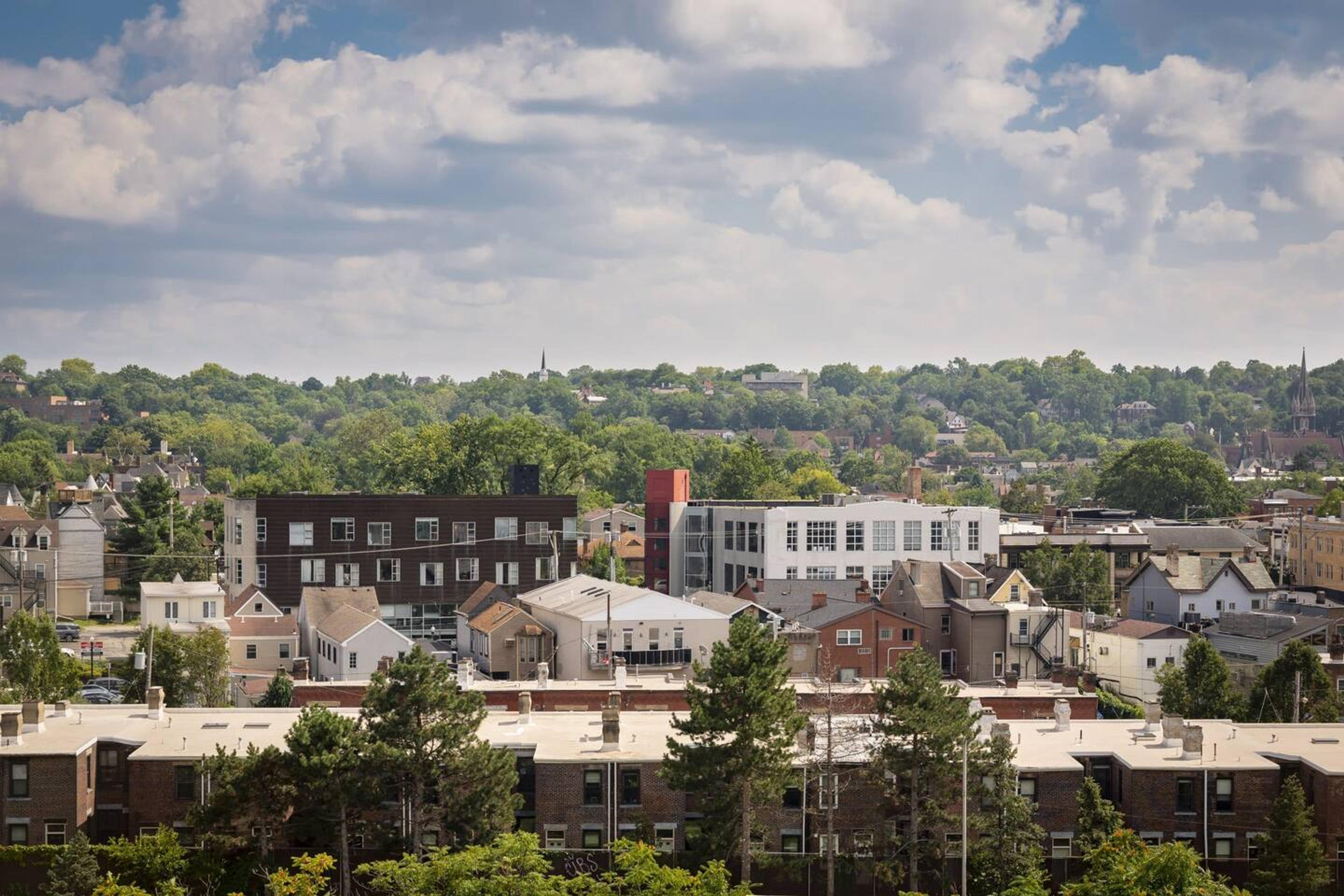 View from the building.