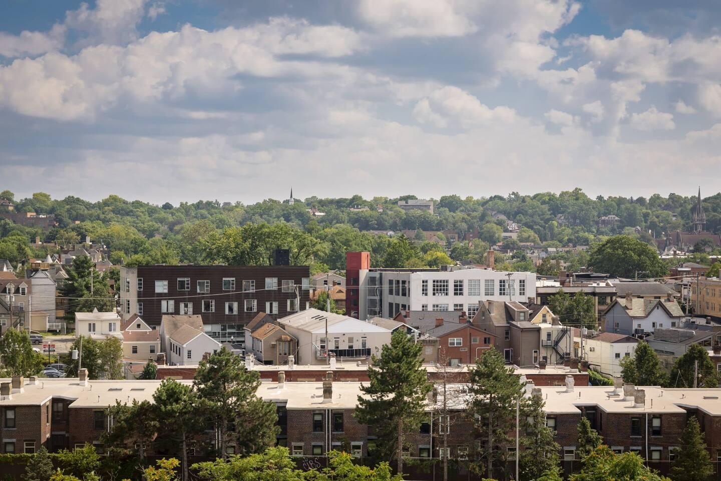 View from the building.