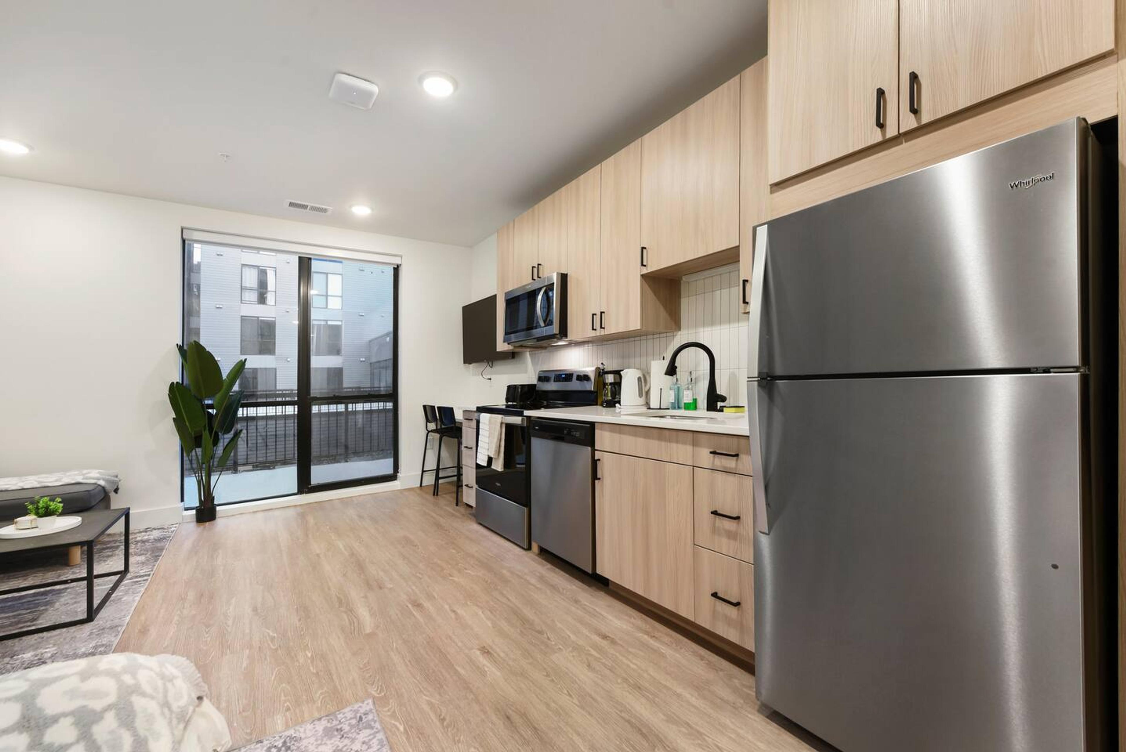 Living area+ kitchen space