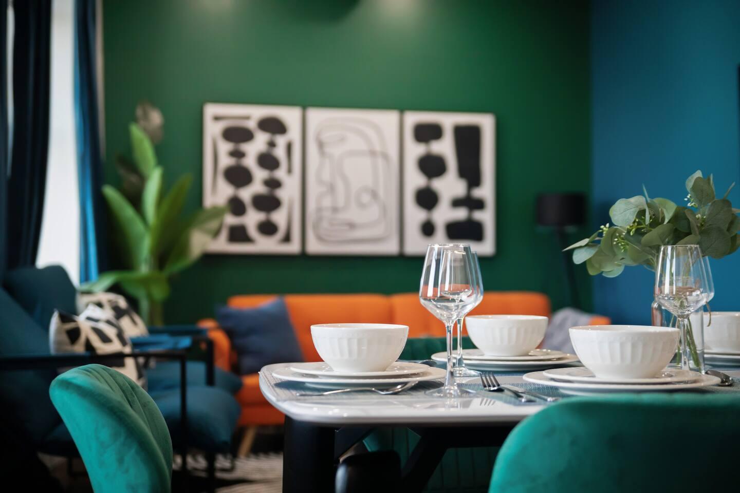 Closer shoot of dinning
