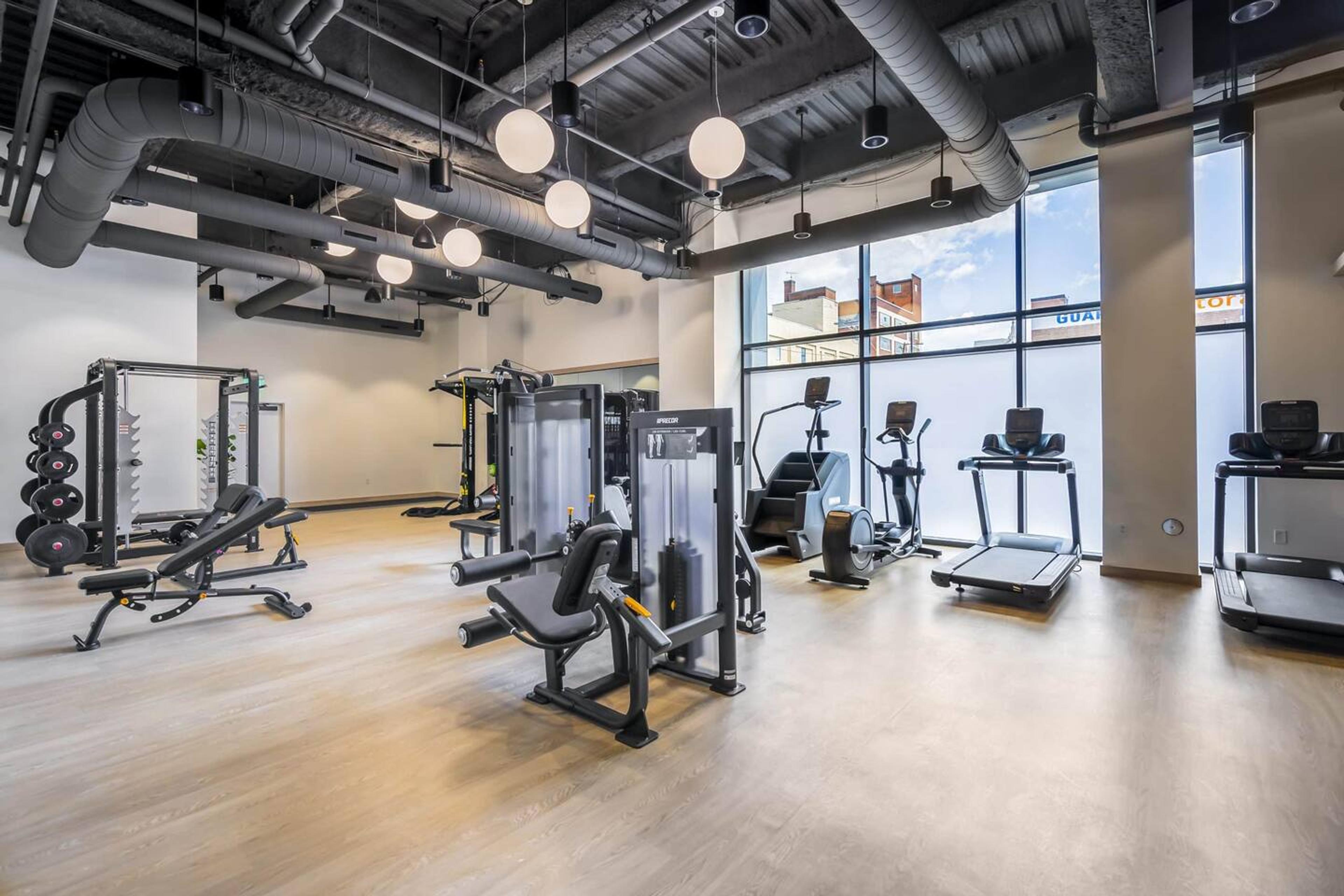 Equipments found on the gym that you are free to use