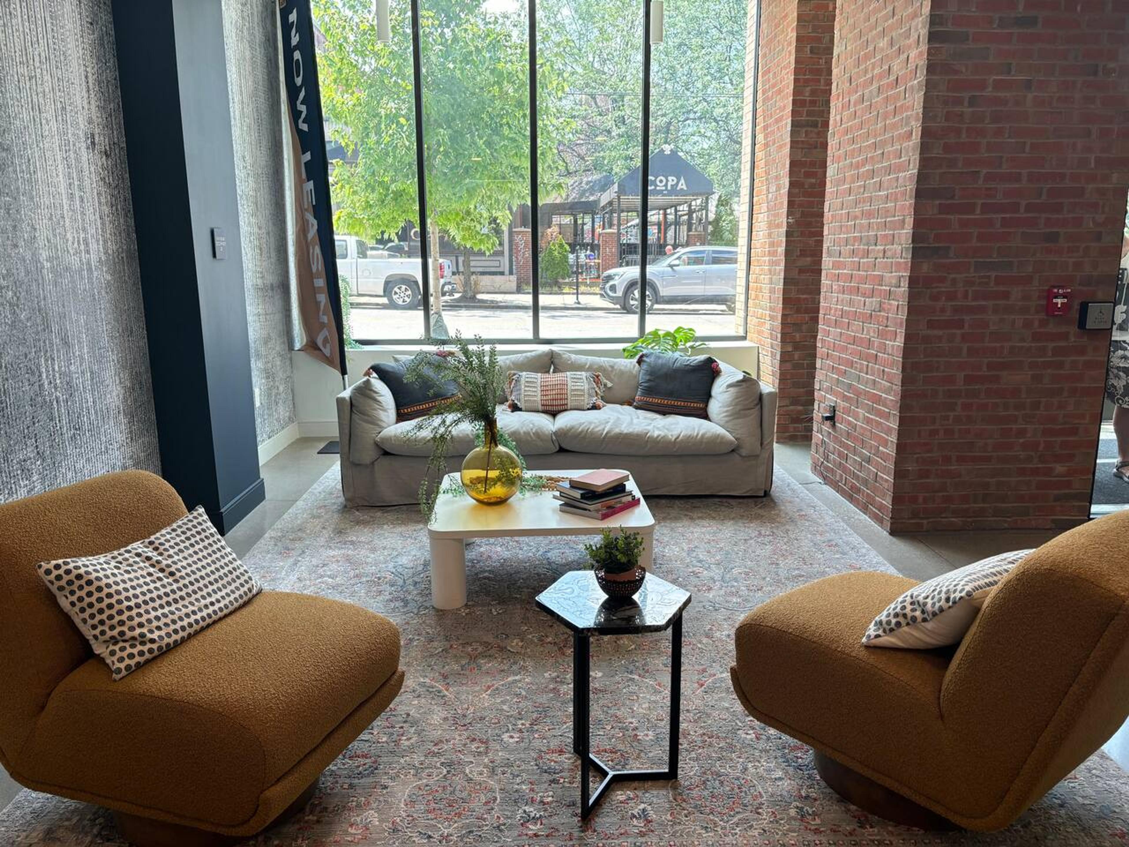 lobby area