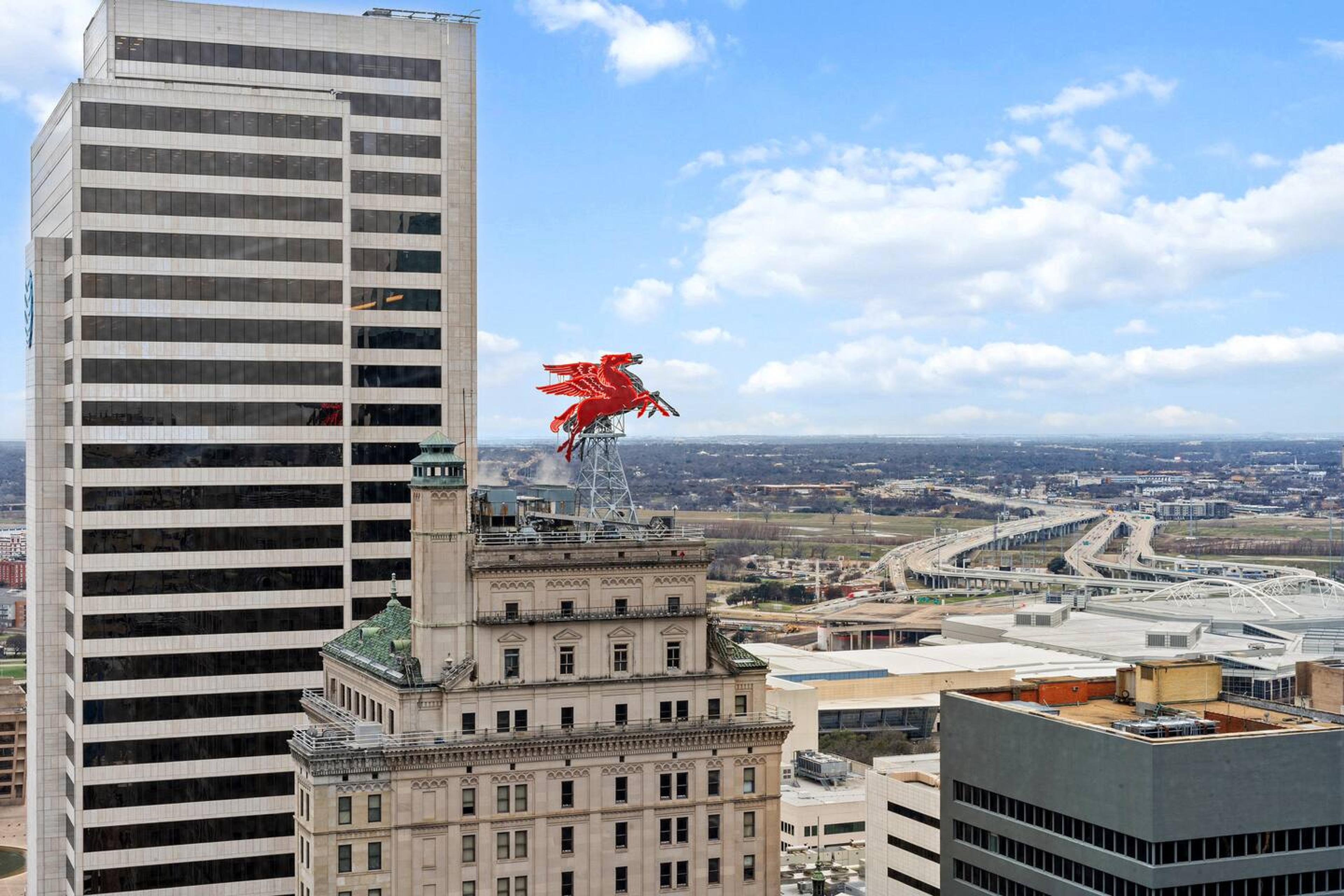 View from the building of the surroundings!