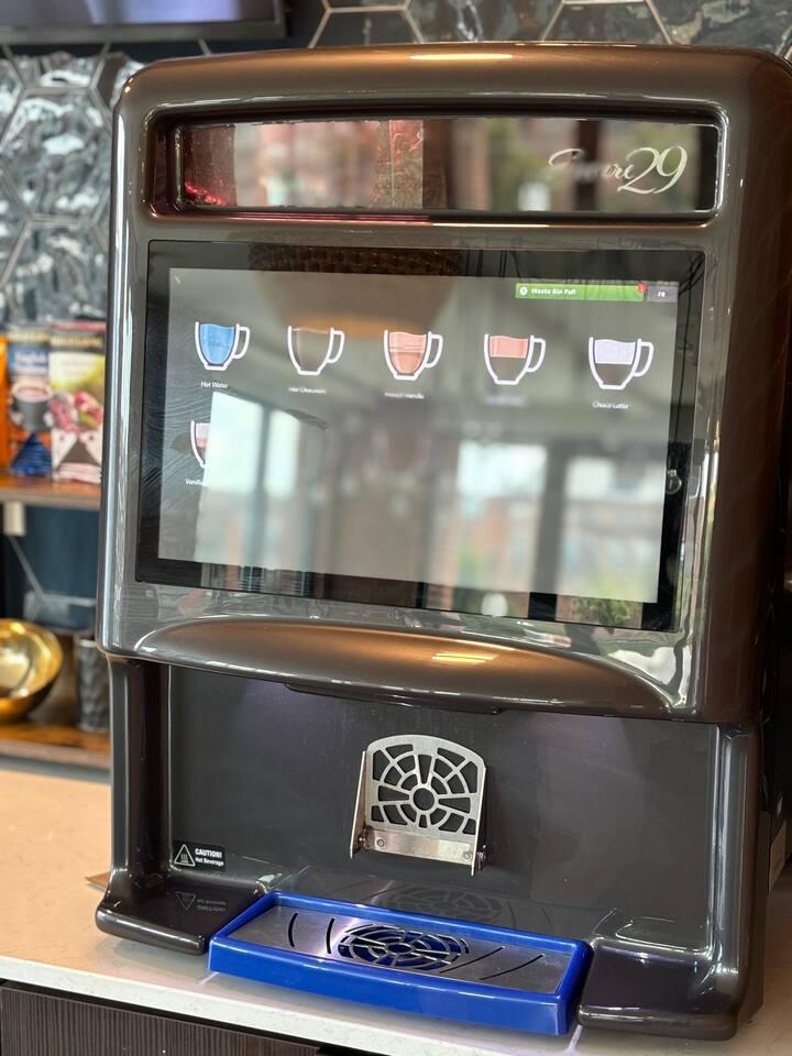 Common area: Our little hot drink station