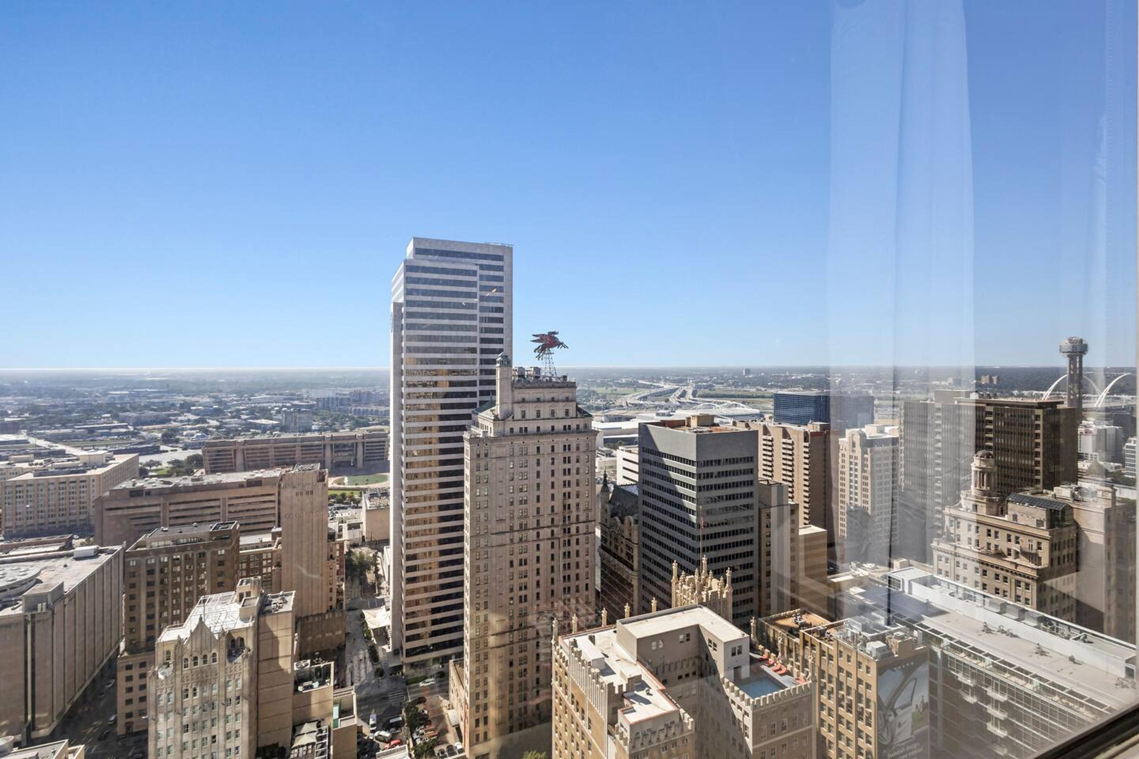 View of the city from our unit.