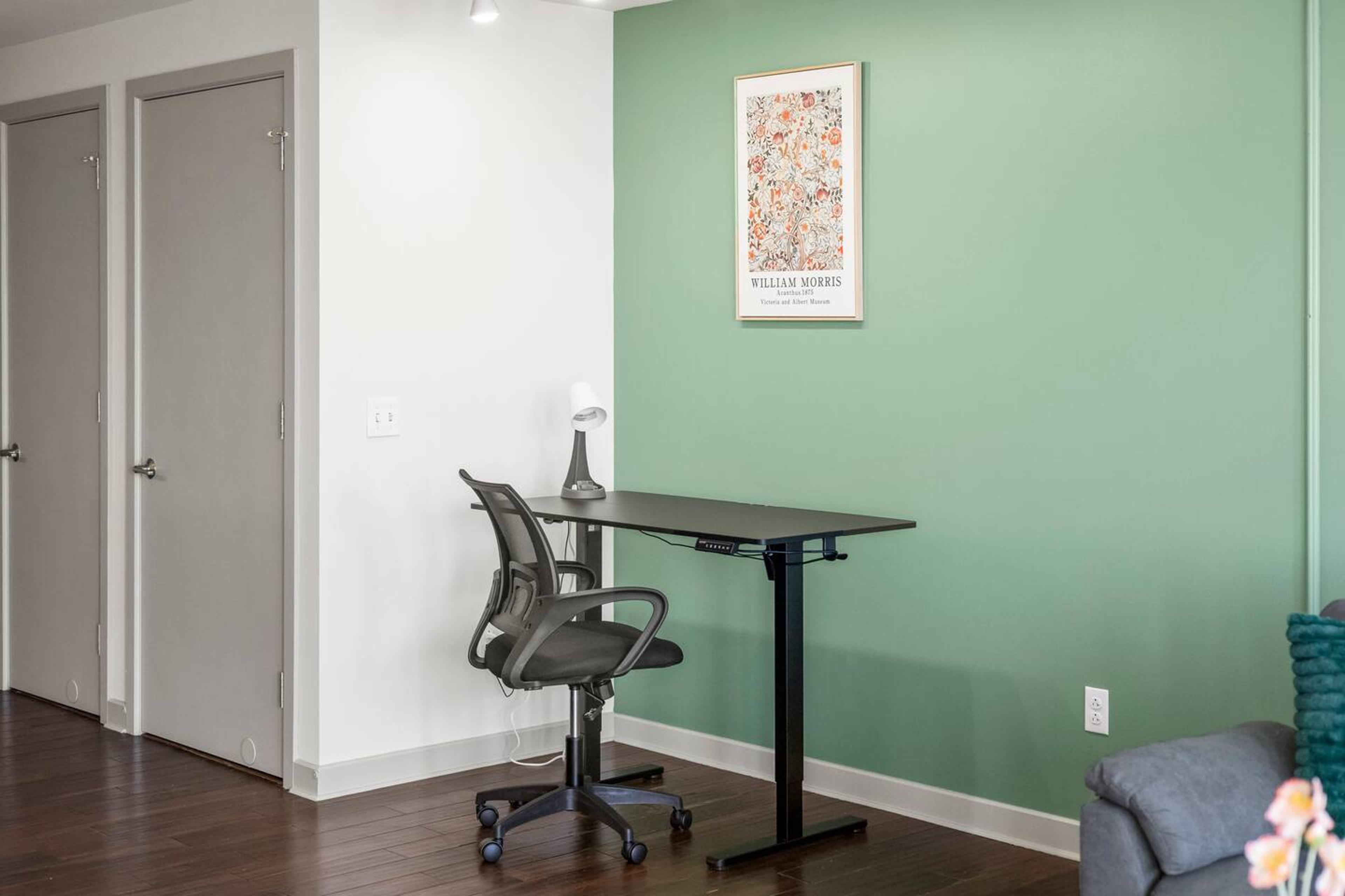 Office Space 
An office desk for work or study.