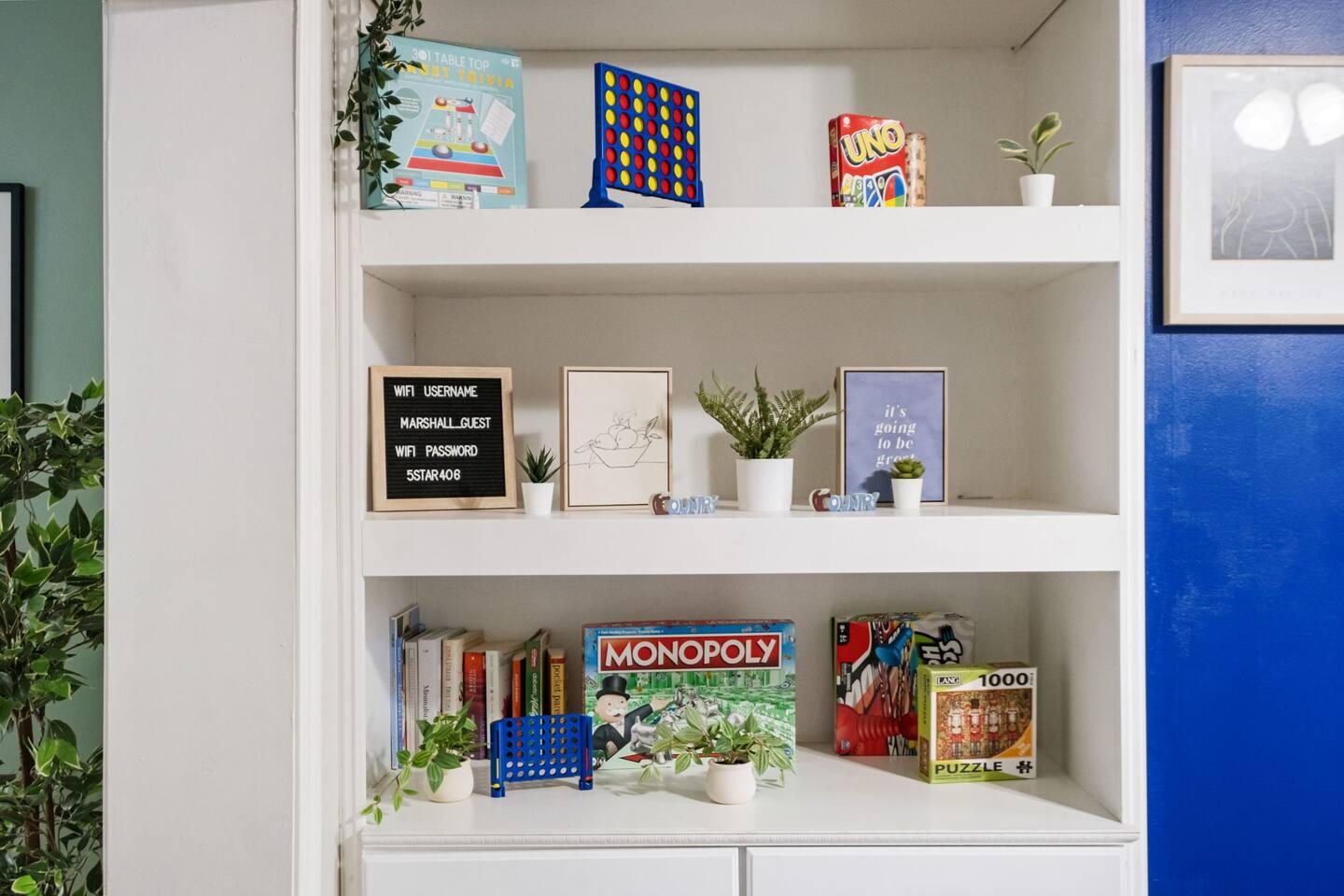 Board games for your gathering's enjoyment!