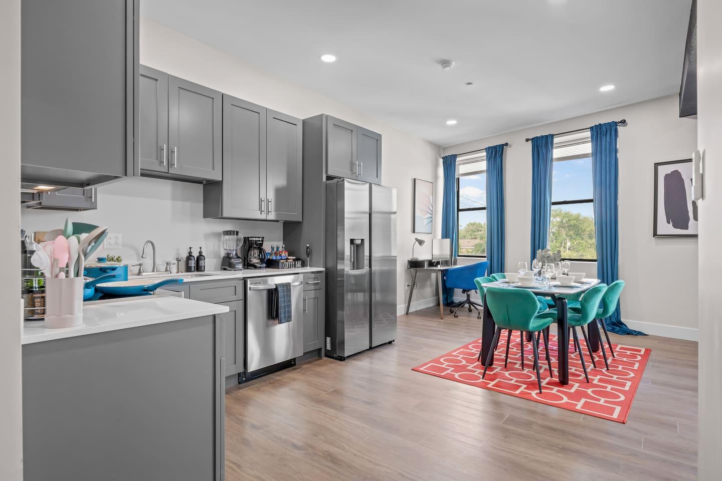 Kitchen and Dinning area