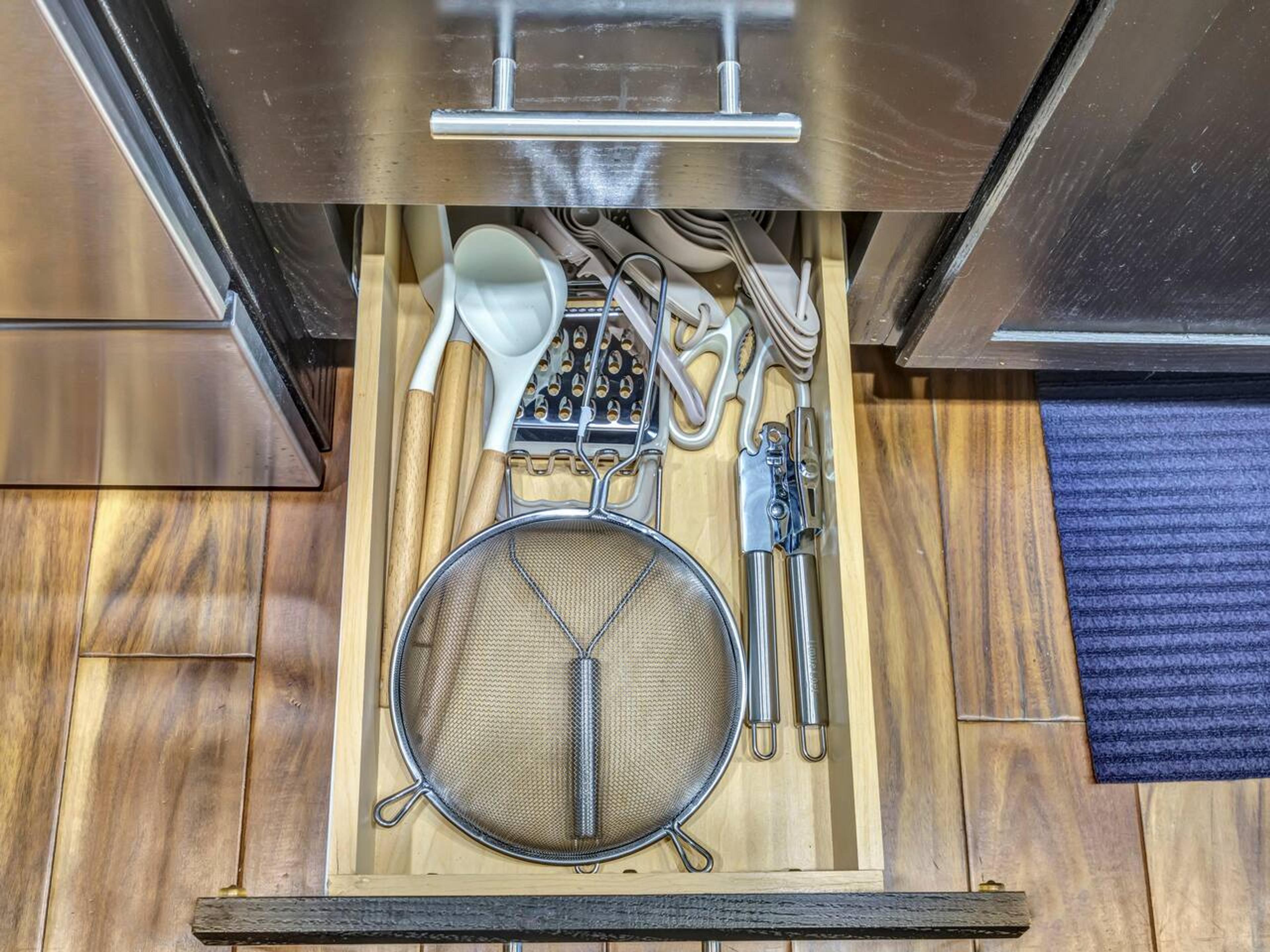 Fully equipped kitchen for cooking purpose.