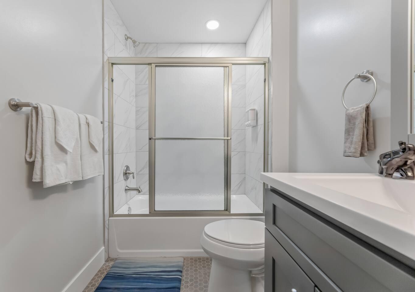 Bathroom area