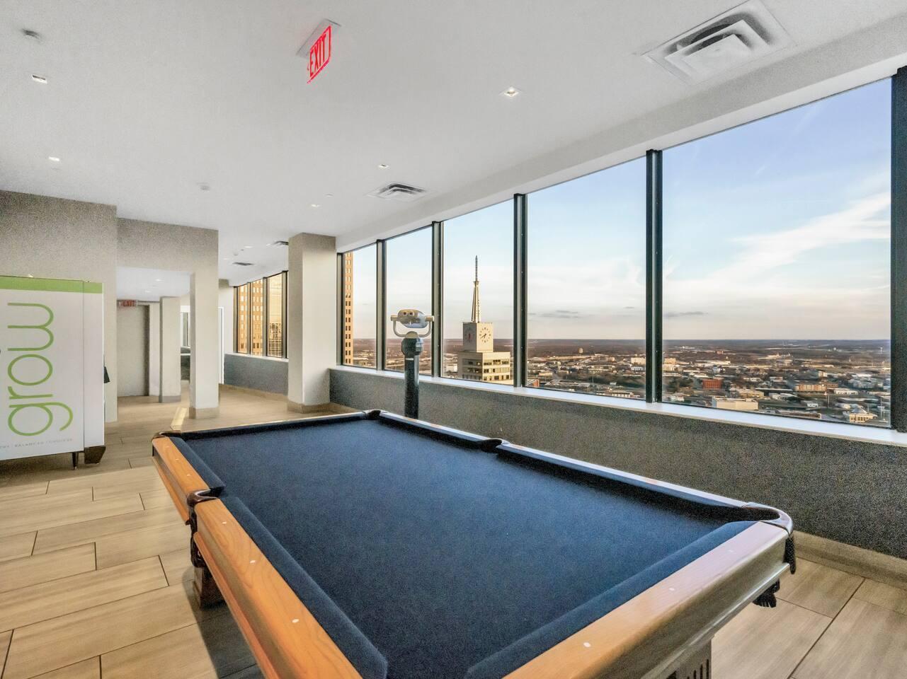 Bring on your skills at the pool table!!