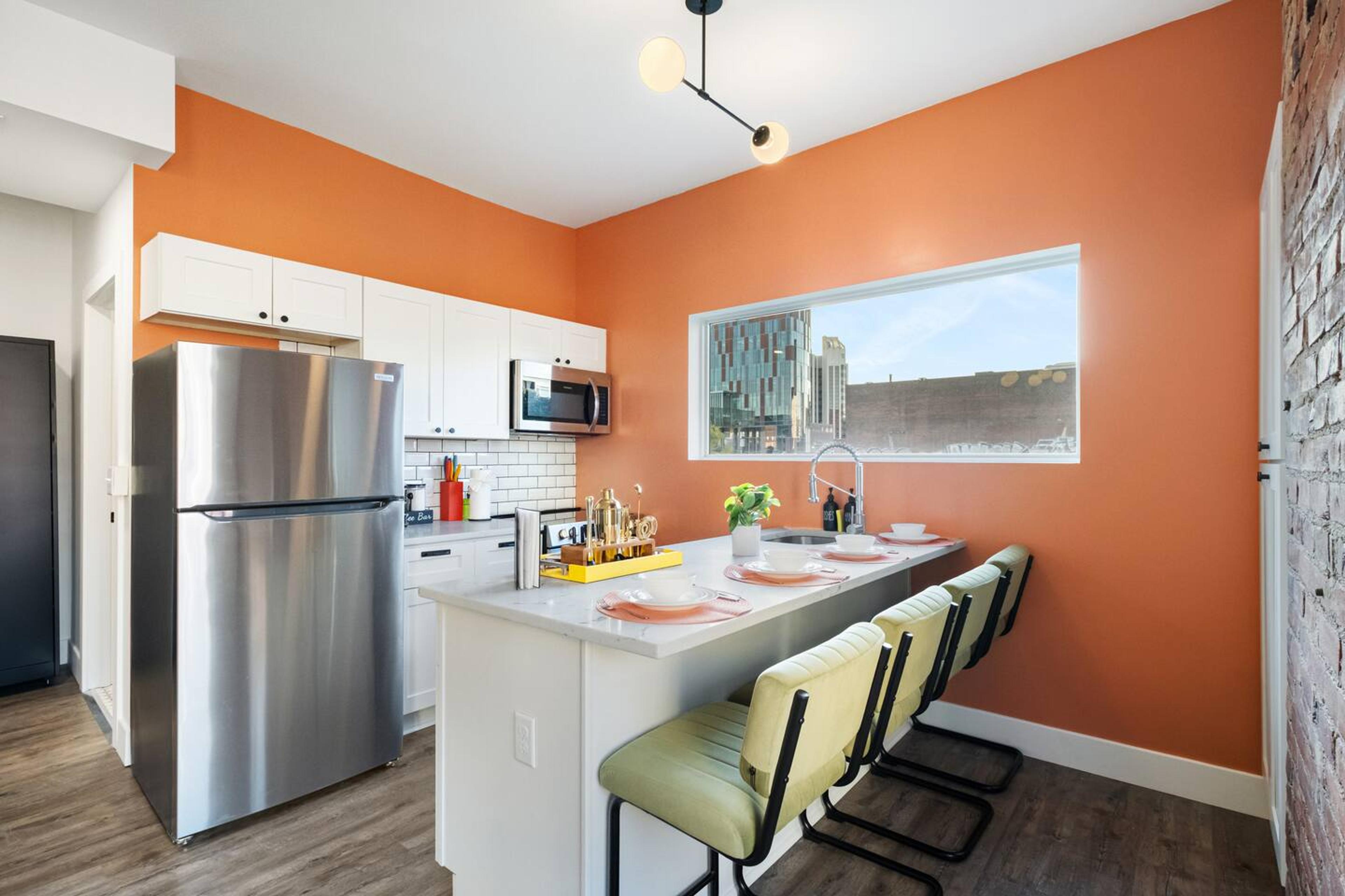 Cooking with a side of skyline magic! ️✨ #CityViews #KitchenVibes