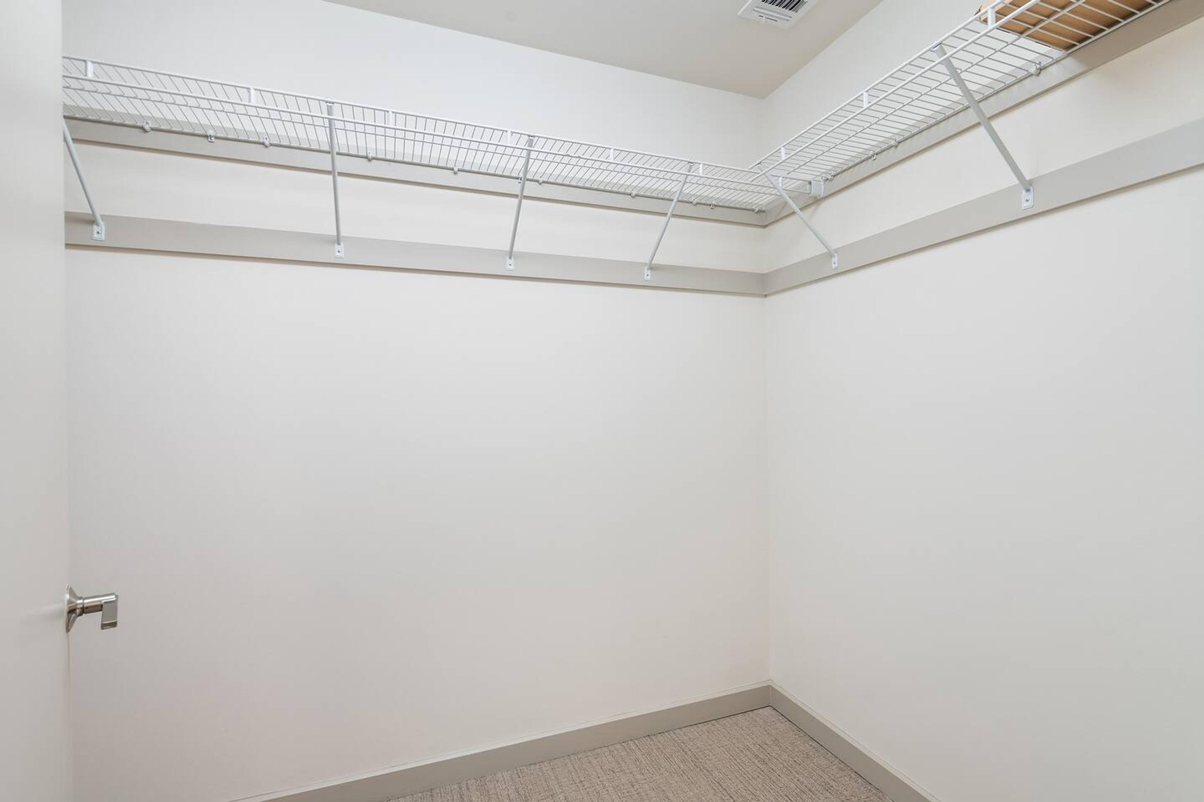 Closet space