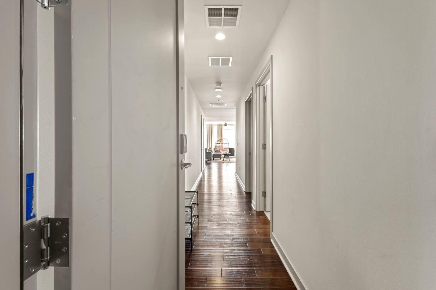 Entrance of the unit.