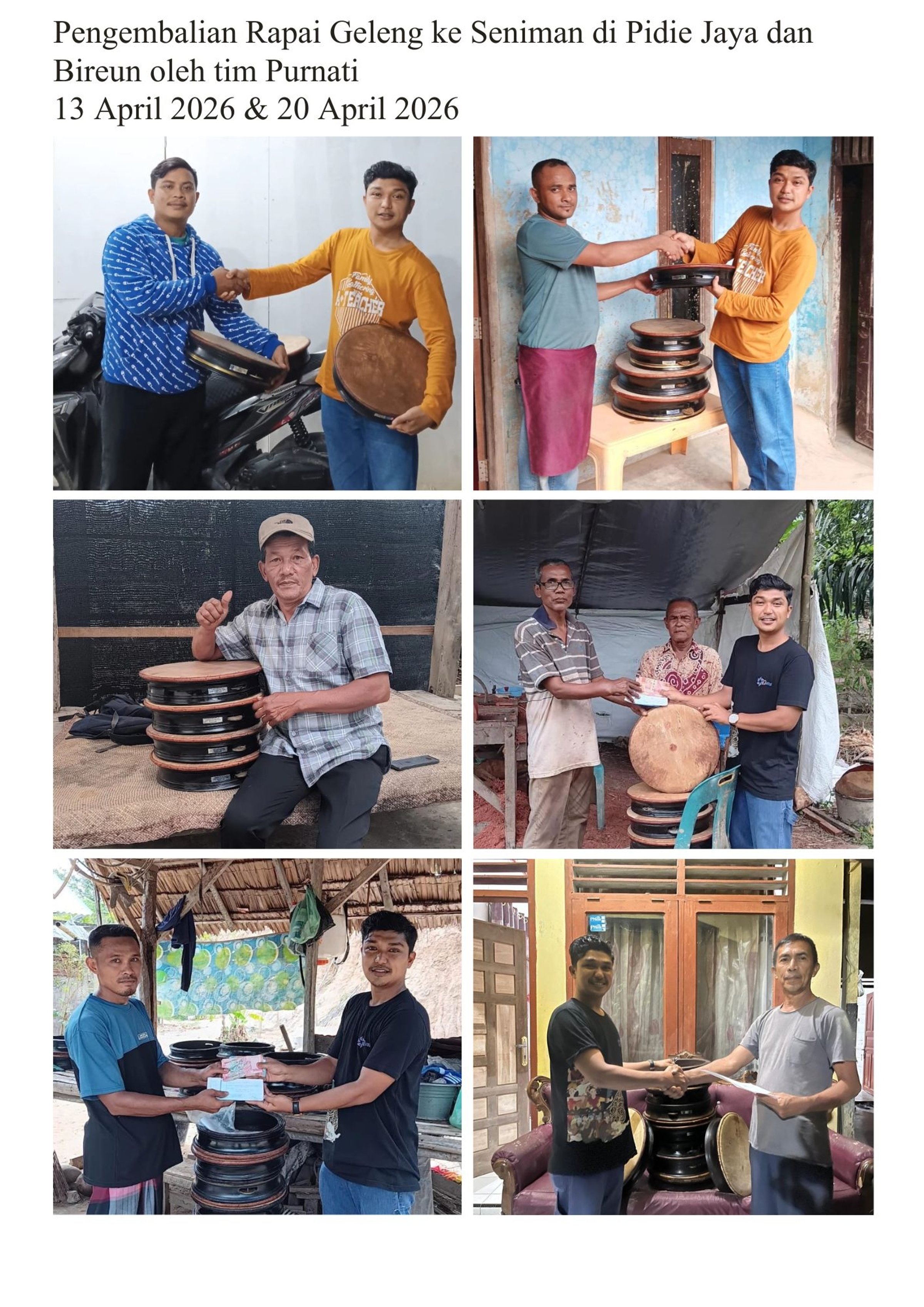 Perbaikan Rapai Pase & Rapai Geleng