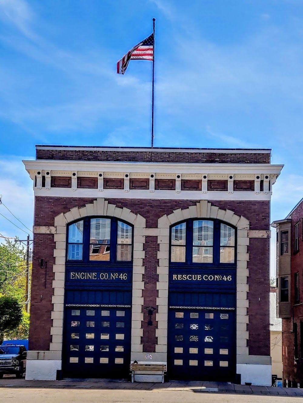 Cincinnati Fire Department Station 46 - Hyde Park storefront