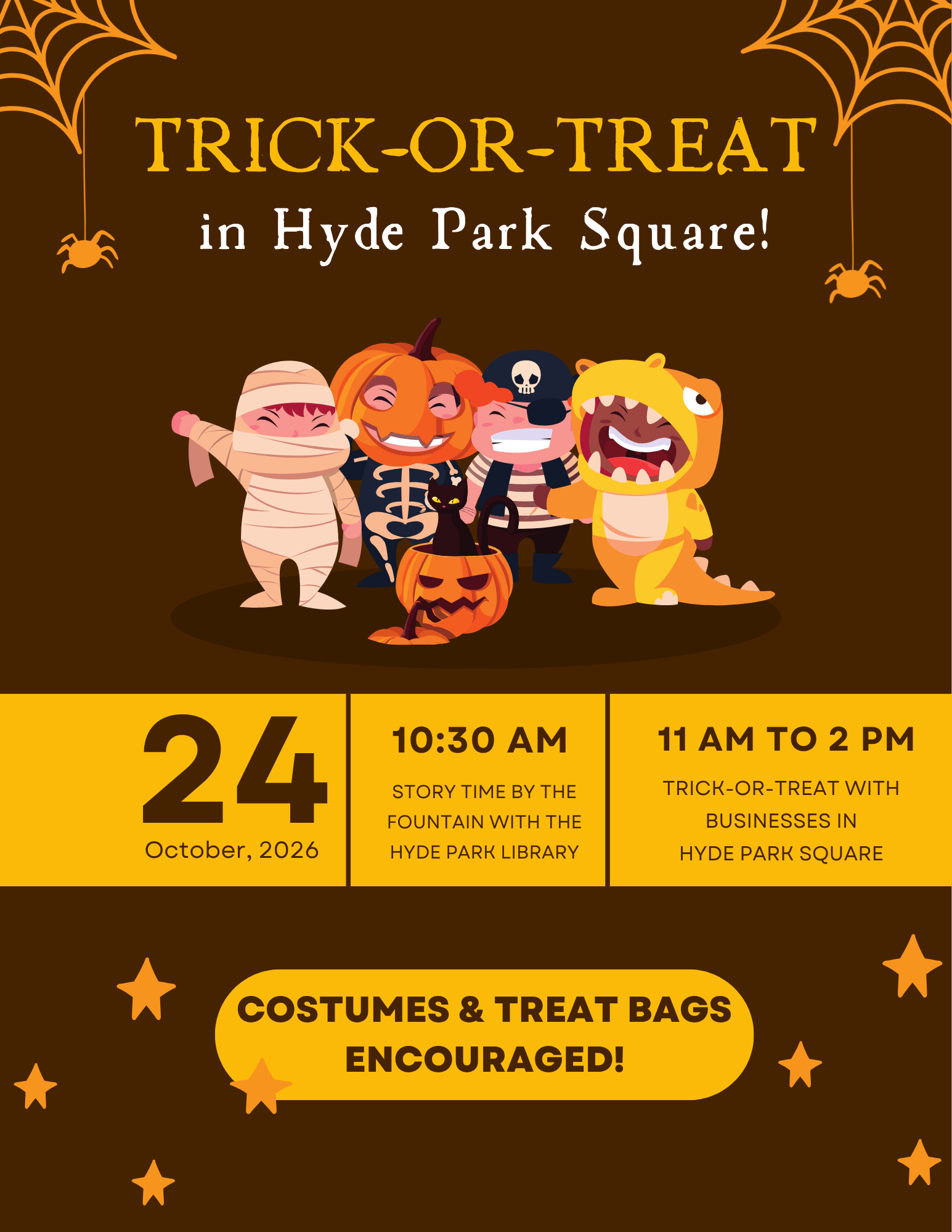 Trick-or-Treat on the Square